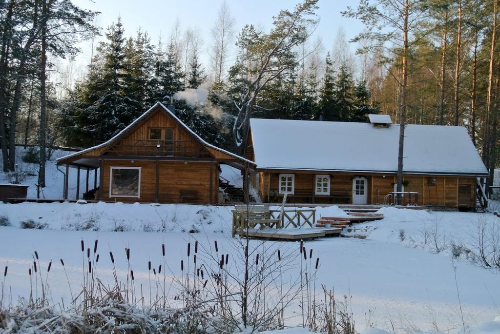 Vabalyne Guest House Vilkiskes Bagian luar foto