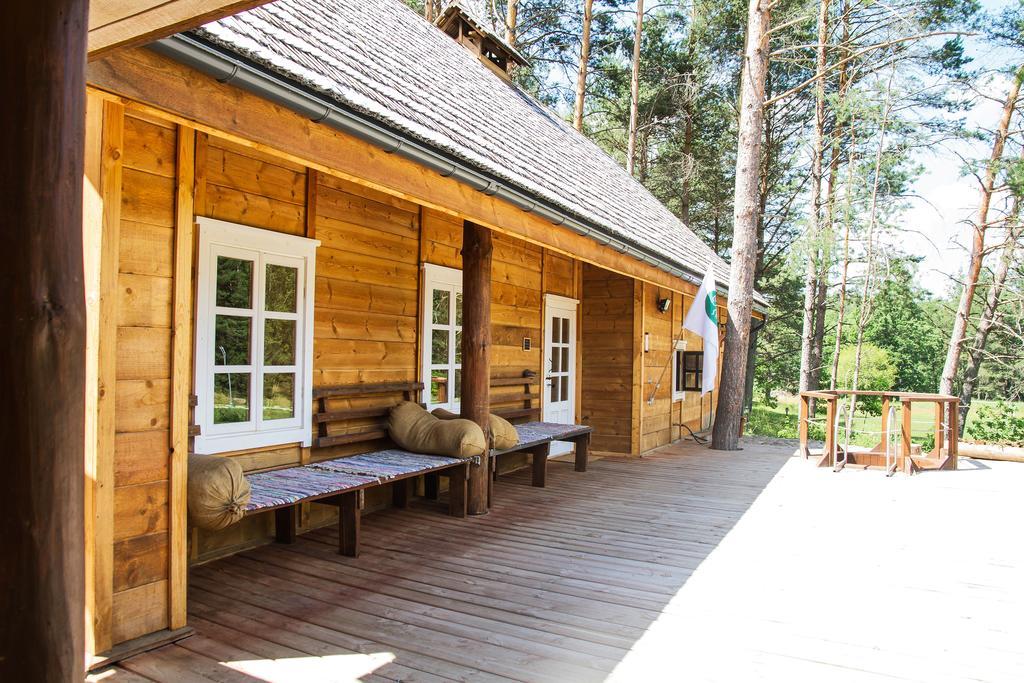 Vabalyne Guest House Vilkiskes Bagian luar foto