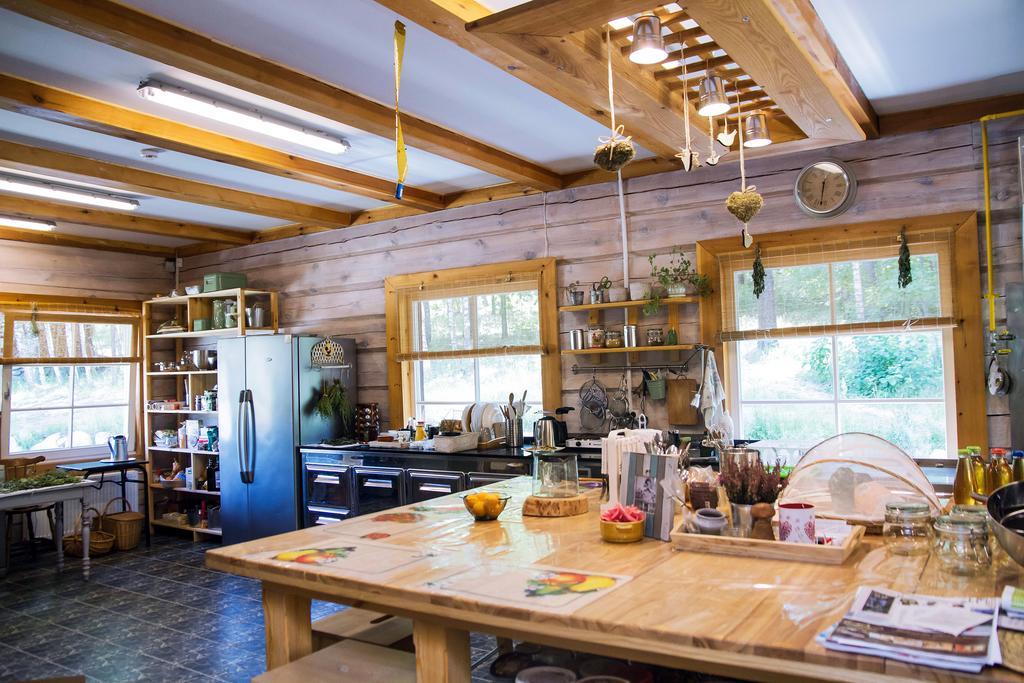 Vabalyne Guest House Vilkiskes Bagian luar foto