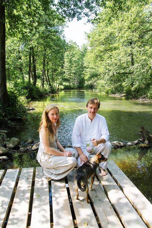 Vabalyne Guest House Vilkiskes Bagian luar foto